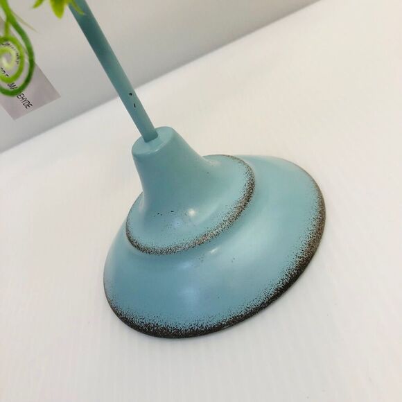 Easter Passover Tabletop Decor Wreath "Easter Blessings" Pale Mint Green - Picture 5 of 5